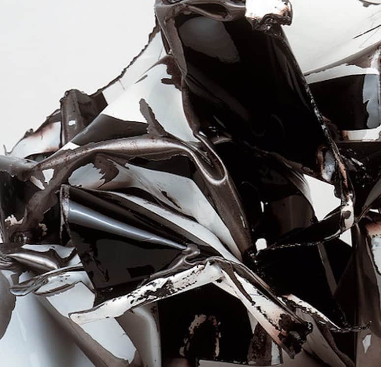 のインスタグラム：「A piece of John Chamberlain - the subtle inspiration behind the layering and dynamism of PF20.」