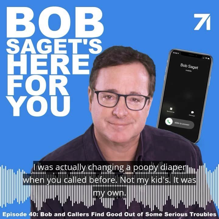 ボブ・サゲットのインスタグラム：「‪Love talking to people that call me and feel the need to talk, on TODAY’S NEW PODCAST, EPISODE # 40 called, “Bob and Callers Find Good Out of Some Serious Troubles.”  @spotifypodcasts @spotify  FOLLOW & SUBSCRIBE at: https://spoti.fi/2XCkZNU ‬  @spotifyuk @spotifyaunz @spotifysa @spotifyspain @spotifyitaly @spotifycanada @spotifynorge @spotifyde @spotifymx @spotifyasia @spotifynl @spotifypoland @spotifyfrance @spotifyindia @spotifyjp @spotifyarabia @spotifyksa @spotifyargentina @spotifyrussia @spotifybrasil @studio71us @studio71official @studio71uk @studio71it @studio71fr #podcast #comedypodcast」