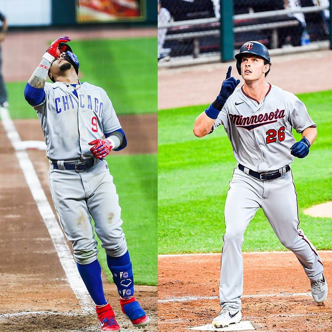 MLBさんのインスタグラム写真 - (MLBInstagram)「The @Twins and @Cubs are … twins. 👀  10-2 overall. 9-1 in last 10. 7-1 at home. 3-1 on the road. On 6 game winning streaks. 63 runs scored.  (h/t r/baseball)」8月7日 2時28分 - mlb