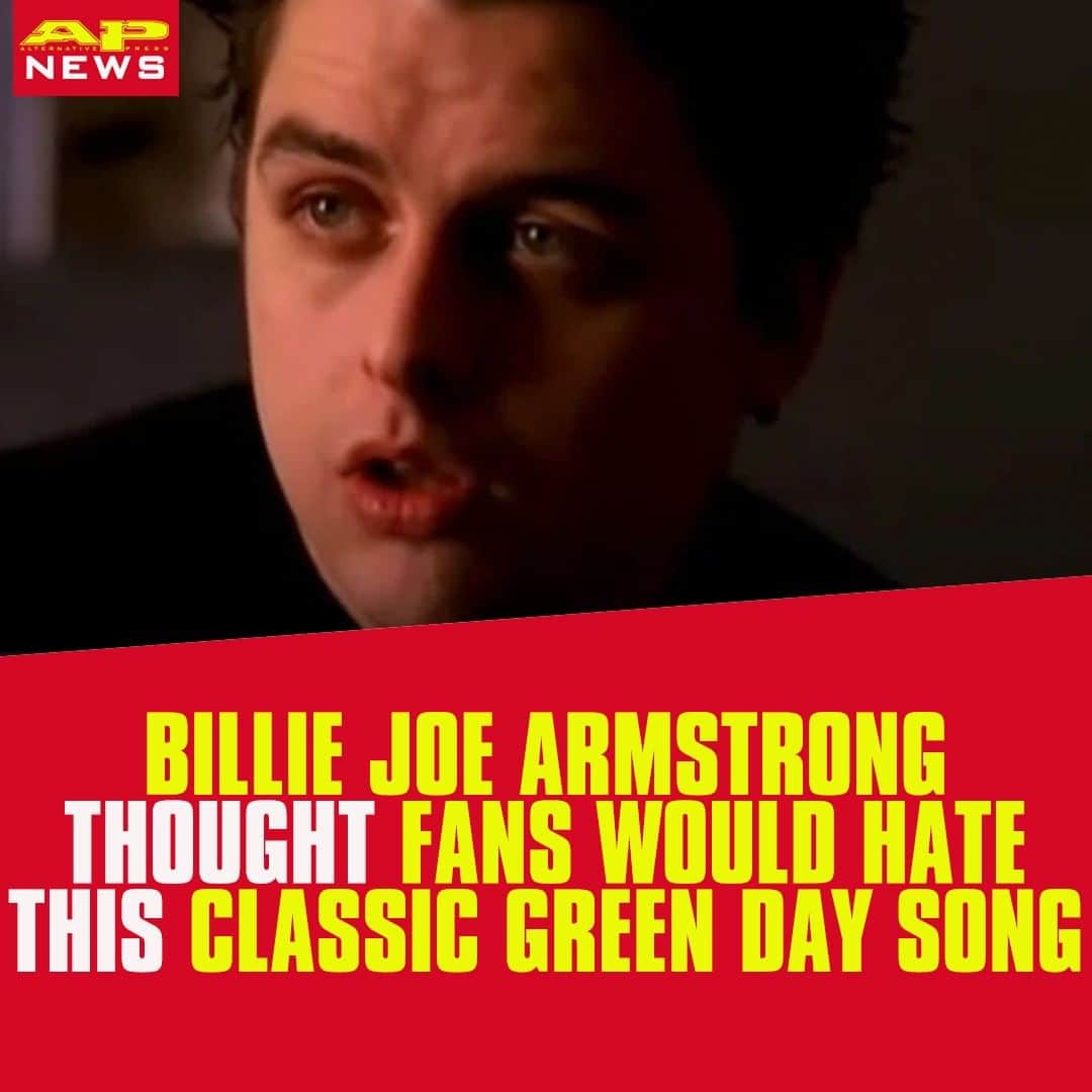 Alternative Pressさんのインスタグラム写真 - (Alternative PressInstagram)「@billiejoearmstrong says it was “terrifying” to release one of @greenday’s most well-known songs ⁠ LINK IN BIO⁠ .⁠ .⁠ .⁠ #billiejoe #billiejoearmstrong #greenday #goodriddance #timeofyourlife #goodriddancetimeofyourlife #nimrod #alternativepress #altpress」8月7日 2時30分 - altpress