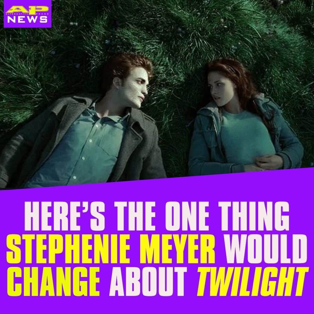 Alternative Pressさんのインスタグラム写真 - (Alternative PressInstagram)「Stephenie Meyer says there is one scene in ‘@Twilight’ that should’ve happened sooner⁠ LINK IN BIO⁠ .⁠ .⁠ .⁠ #stepheniemeyer #twilight #twilightsaga #twilightbooks #twilightmovies #twilightfilms #newmoon #eclipse #breakingdawn #alternativepress #altpress」8月7日 4時01分 - altpress