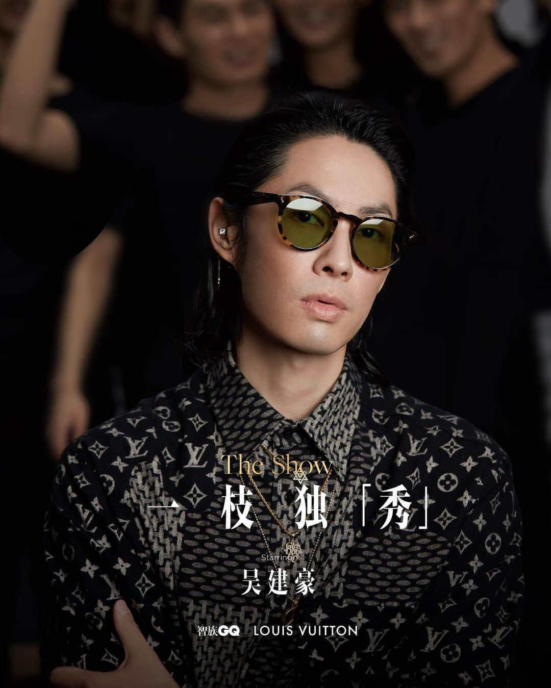 呉建豪のインスタグラム：「Thanks for the memories @gq @louisvuitton」