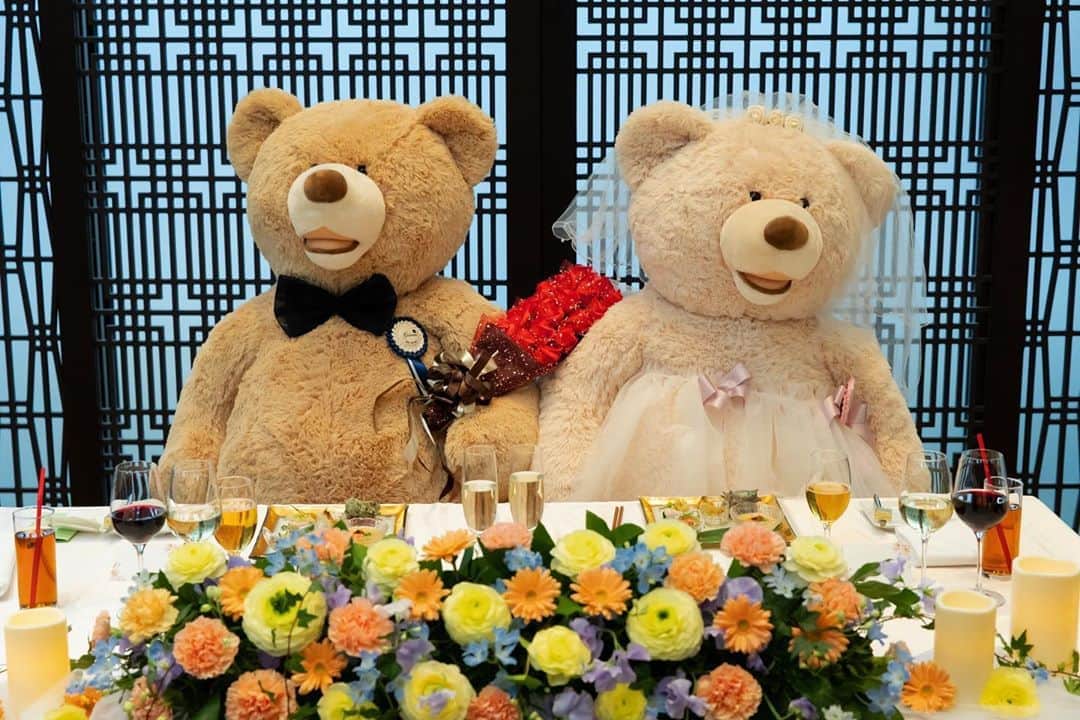 東京タワーの麓の結婚式のグルメインスタ