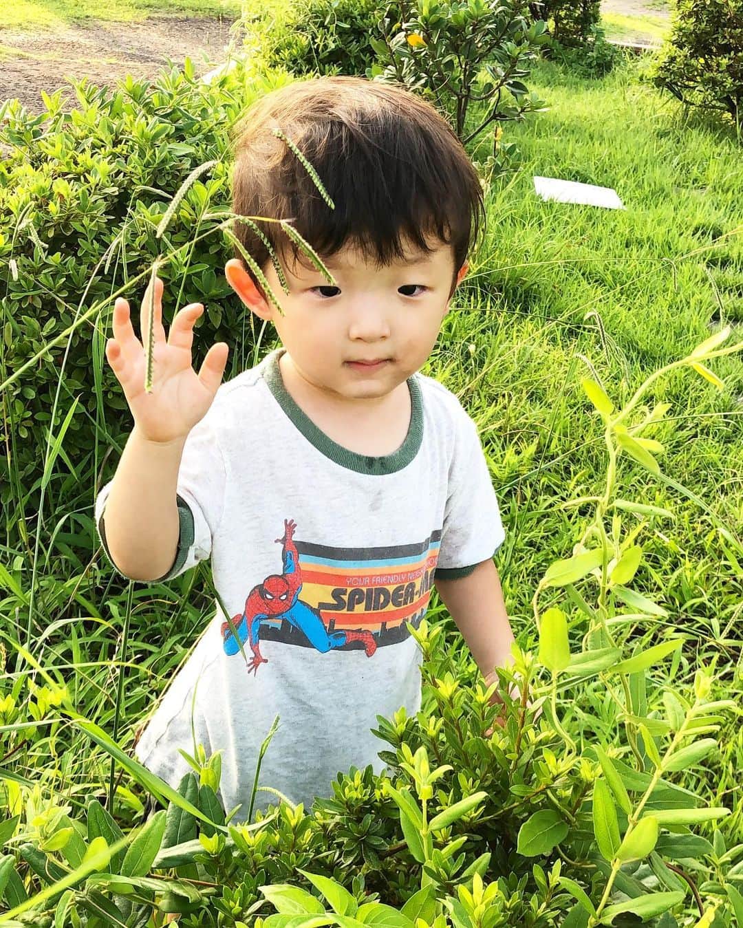 中村獅童さんのインスタグラム写真 - (中村獅童Instagram)「こんにちは熱中症にご注意を。  #陽喜」8月7日 14時35分 - shido_nakamura