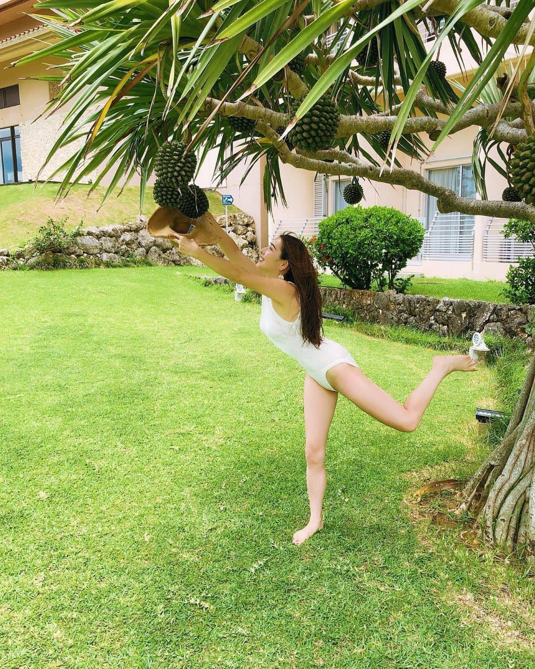 齊藤家澄さんのインスタグラム写真 - (齊藤家澄Instagram)「この木なんの木!!!🌳w  #ビジョビ」8月7日 14時57分 - kanchi_w