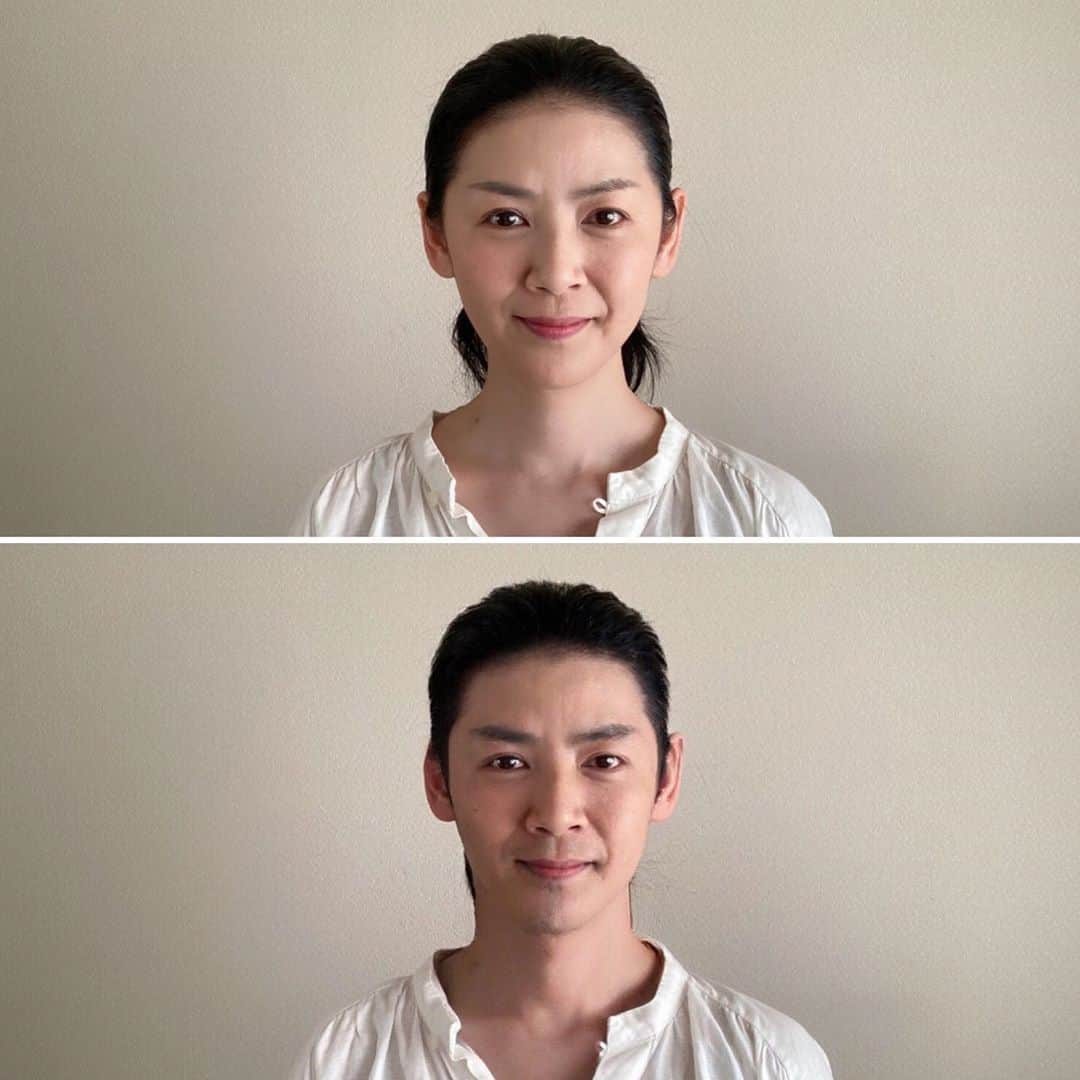 睦さんのインスタグラム写真 - (睦Instagram)「私の男性化だそうです😅  #faceapp  #あら  #男性化　 #似てる  #弟 ？ #photo  #brother ？ #笑った  #free  #ステイホーム  #stayhome  #猛暑  #夏  #ビビリ  #smile  #boom  #ブーム　 #アプリ  #ウケた  #man  #遊び  #summer  #男  #作詞家  #artist  #lyricist  #model  #モデル　 #井上睦都実 #睦」8月7日 15時13分 - mutsumi1220