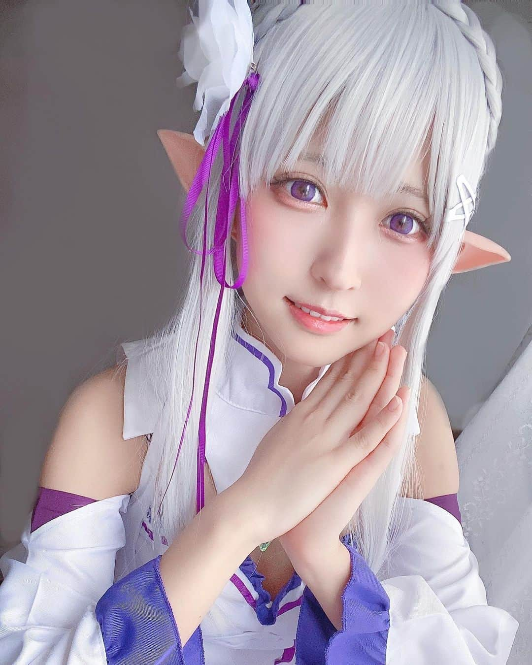 猫田あしゅさんのインスタグラム写真 - (猫田あしゅInstagram)「エミリアたん💜 . #emilia #rezero #Reゼロから始める異世界生活 #リゼロ #リゼロコスプレ #エミリアたん #エミリアコスプレ #エミリア #cosplay #cosplayer #cosplaygirl #cosplayphoto #cosplayphotography #cosplayers #コスプレ #コスプレイヤー #コスプレイヤー自画撮り部 #角色扮演 #角色扮演者」8月7日 15時07分 - nekota_ashu