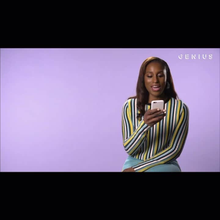 ファボラスのインスタグラム：「Shoutout @issarae.. Super talented & cool af... Summer 2019 I watched INSECURE and it was so cool, creative, & funny i ended up doing a song titled INSECURE & name dropped Issa.. Peep her reaction 😂」