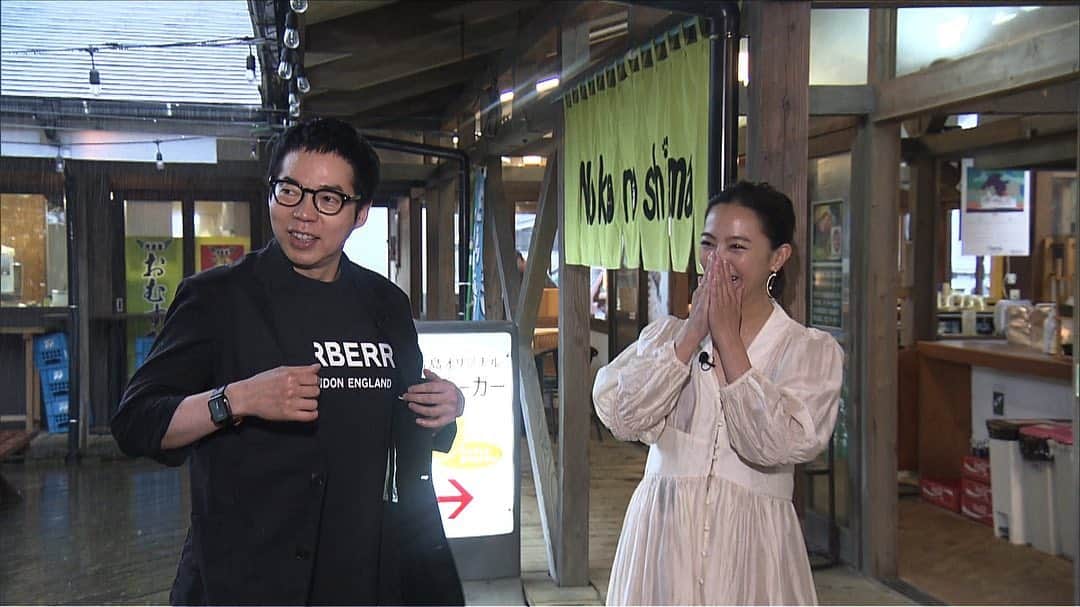 矢野由希子のインスタグラム：「8月8日（土）午後2時30分～ 福岡すっぴんツアー！15 九州6局ネット (FBS・NIB・KKT・KYT・TOS・UMK) にてオンエアだよ。 私も今田耕司さんにご挨拶させてもらったよ。 九州のかた、見てね🌝  #福岡すっぴんツアー  #今田耕司 #藤森慎吾 #黒瀬純 #木下レオン #福岡市西区 #能古島 #愛宕神社」