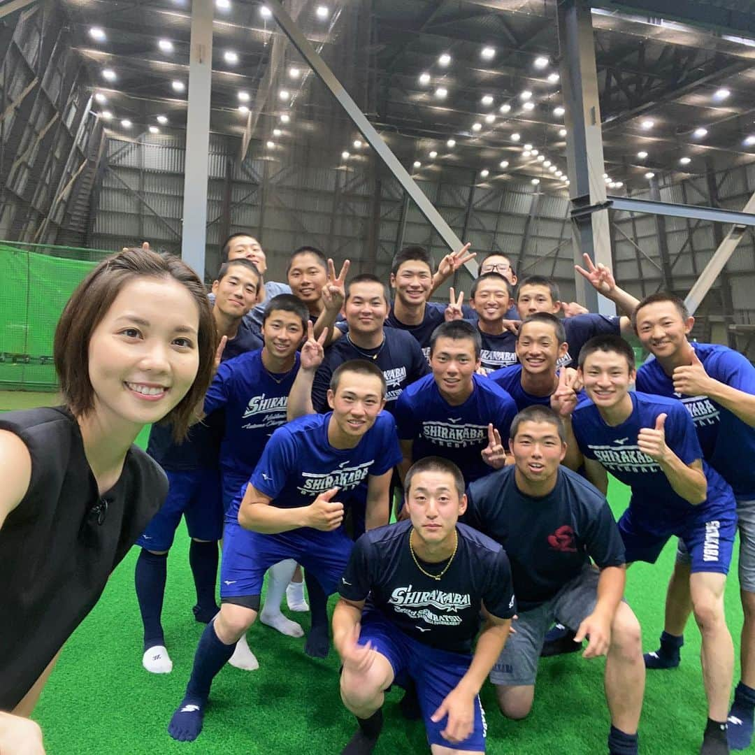 ヒロド歩美さんのインスタグラム写真 - (ヒロド歩美Instagram)「#2020僕らの証  白樺学園⚾️  読書家が多いチーム📘 "フルタの方程式"を愛読書にするエース片山楽生くん！下の名前は何と読むでしょうか❓☺️  #高校野球 #交流試合 #白樺学園」8月7日 9時41分 - hirodo_ayumi