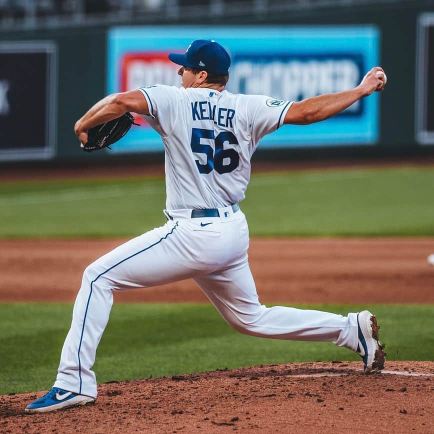 カンザスシティ・ロイヤルズさんのインスタグラム写真 - (カンザスシティ・ロイヤルズInstagram)「Stellar Keller: 5.0 IP, 3 H, 0 R, 7 K」8月7日 10時56分 - kcroyals