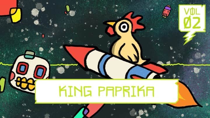 マイク・シノダのインスタグラム：「‪Track 11, King Paprika  Stream/Download: 🔗 in bio」
