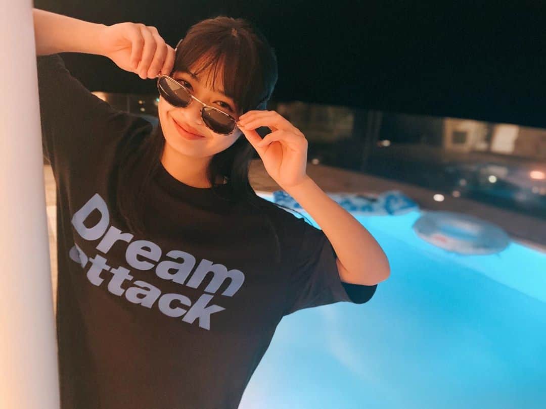 西本ヒカルのインスタグラム：「おもいで🐠 ・ #ナイトプール#葉山#撮影」