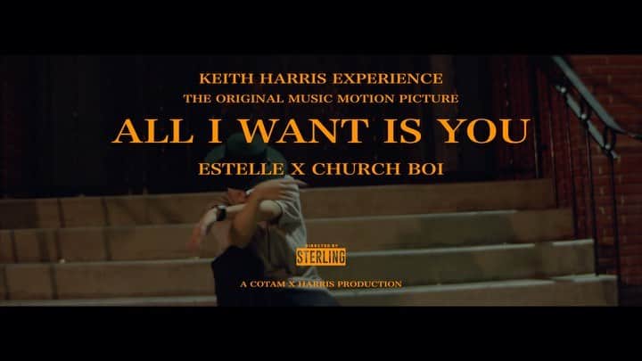 有働真帆のインスタグラム：「Official MV for “All I Want Is You” @keithharrisexperience feat. @therealchurchboi @estelledarlings is out now!!🎵🕺🏻📽🎞」