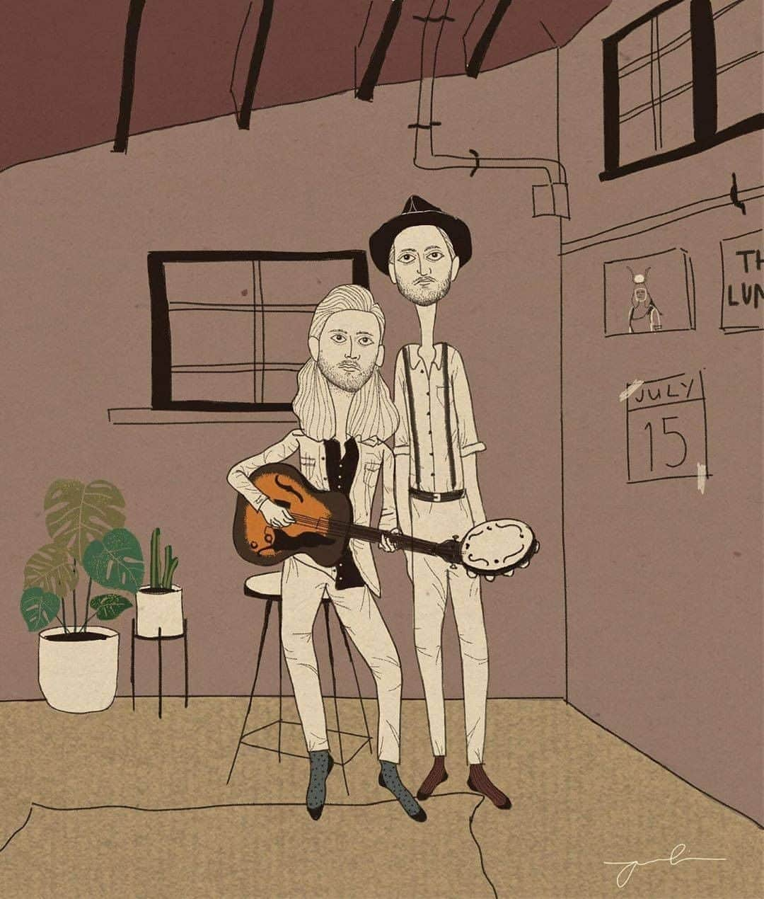 The Lumineersのインスタグラム