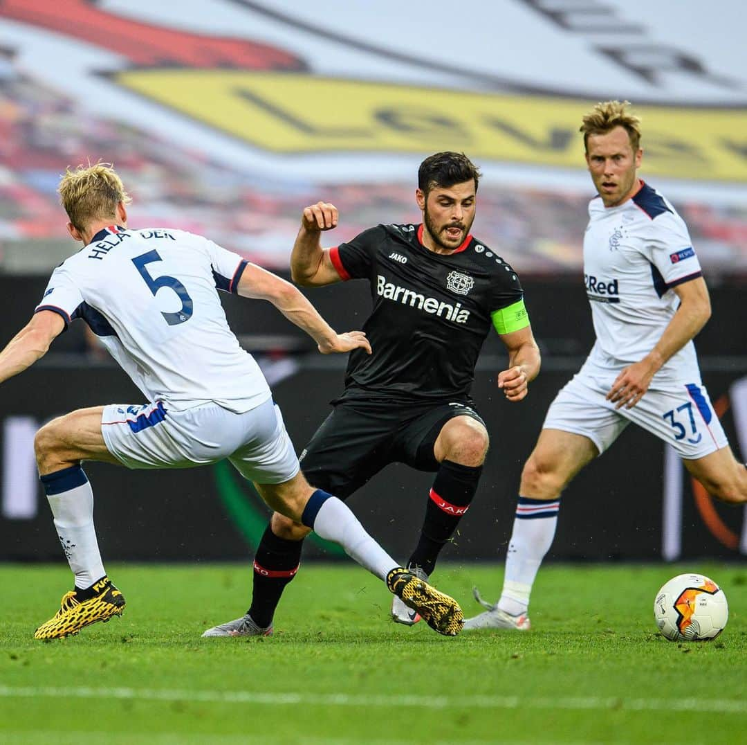 ケヴィン・フォラントのインスタグラム：「Nächste Runde. Auf geht’s #werkself ❕❕ @europaleague  #interb04」