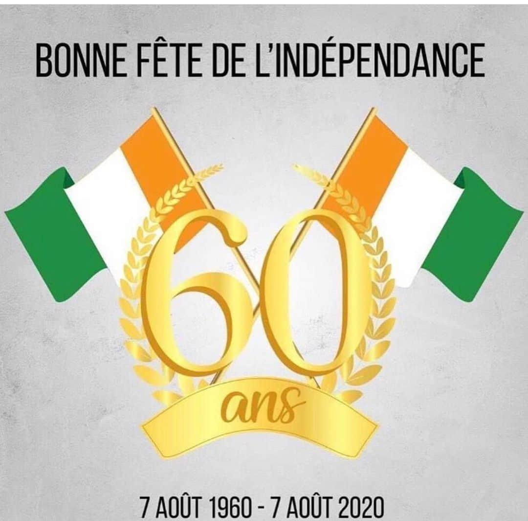 セルジュ・オーリエさんのインスタグラム写真 - (セルジュ・オーリエInstagram)「07 Août 1960, 07 Août 2020, 60 ans Bonne fête D’indépendance à Tous frères et sœurs  ivoiriens d’ici D’ailleurs , Meilleur Pays au Monde aucun Débat,je t’aime ma Côte D’Ivoire 🧡🤍💚」8月7日 23時35分 - sergeaurier