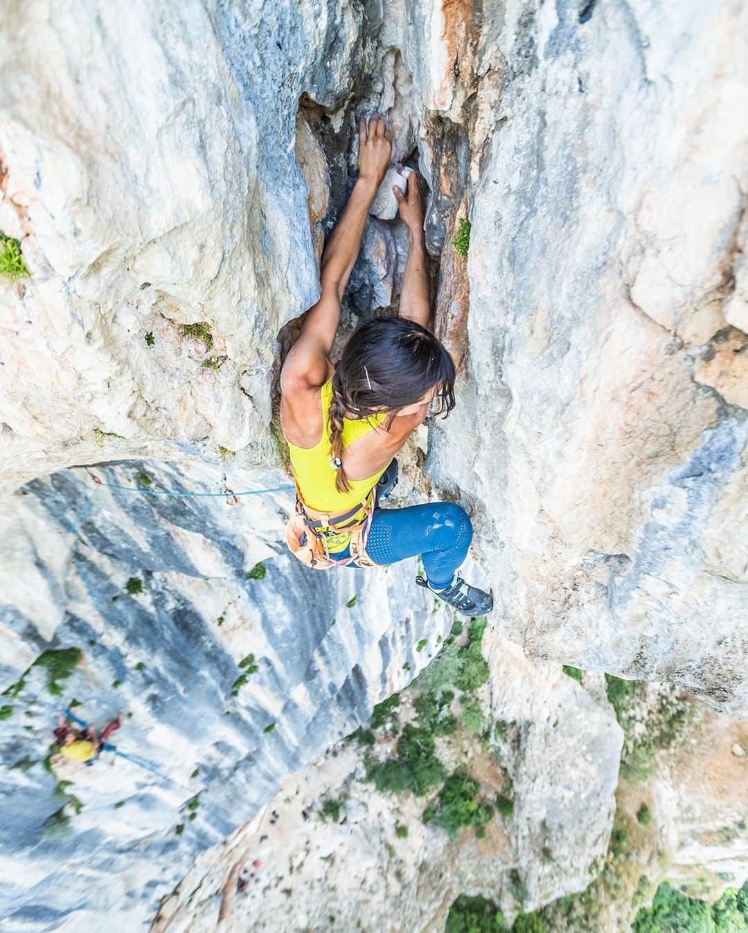 Mammutさんのインスタグラム写真 - (MammutInstagram)「In the past months all climbing competitions have been canceled, so Mammut athlete @choongkatherine was free to go for a special project.   With "Ultime démence", located in Les Gorges du Verdon, she managed to send a difficult multi-pitch route. The 6 pitches (7c+, 7c, 8a, 8a, 7c, 7c 150 meters) are overall overhanging and of varied style, including tufas, dihedral, sloppers and crimps.  Congratulations Katherine, yet another great success!  #Mammut_Swiss1862 #rockclimbing #mammutathlete 📷: @julia.cassou」8月8日 0時01分 - mammut_swiss1862