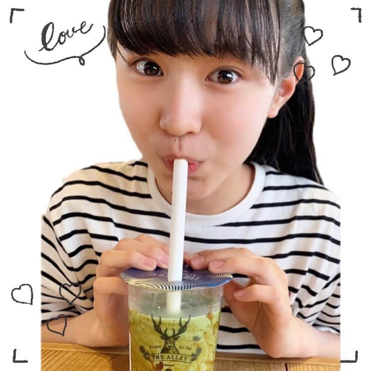 森﨑美月さんのインスタグラム写真 - (森﨑美月Instagram)「🍵 抹茶タピ〜〜〜☺️💕 ❤︎ ❤︎ #ニコプチ #プチモ #森﨑美月 #もんちゃん #抹茶タピオカ」8月7日 17時26分 - morisaki_mizuki_