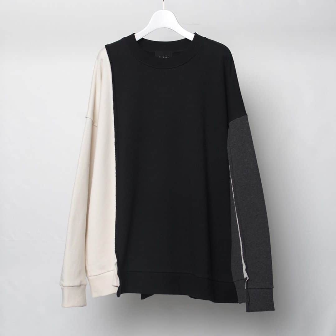 ウィザードのインスタグラム：「2020 FALL WINTER COLLECTION “Metropolis Noise Laboratories"  SPLIT SWEAT  Delivery Start.  https://wizzard.stores.jp/ #wizzard_fac #wizzard #fashion #tokyofashion #streetfashion #fashionphoto #designersbrand #domesticbrand #mensfashion #2020AW」