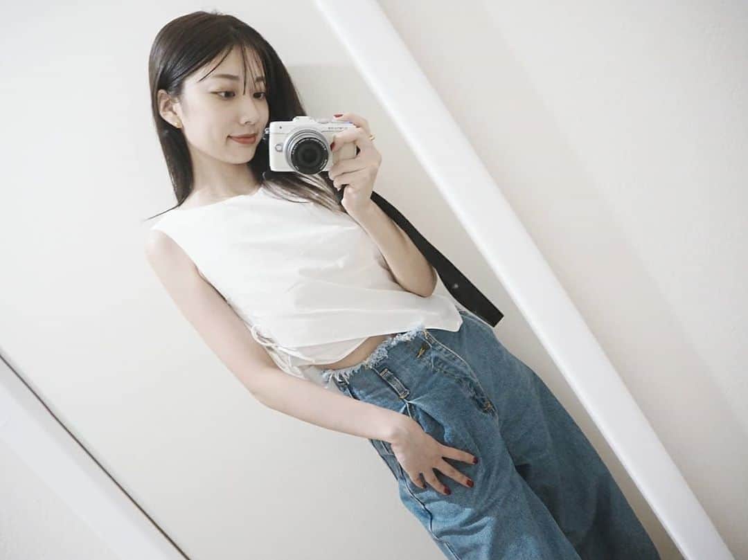 のインスタグラム：「. 久しぶりにカメラ︎︎︎︎で☺︎ 今日も1日お疲れ様でした︎︎︎︎☺︎  #OLYMPUS」