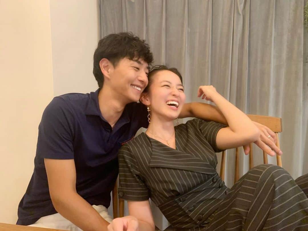 岩間恵のインスタグラム：「親友宅にて☻」
