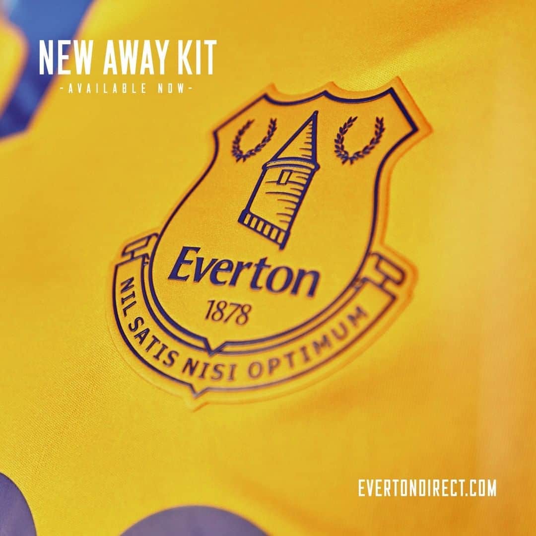 エヴァートンFCさんのインスタグラム写真 - (エヴァートンFCInstagram)「What do you think of our new away kit, Blues? 🔥」8月7日 20時00分 - everton