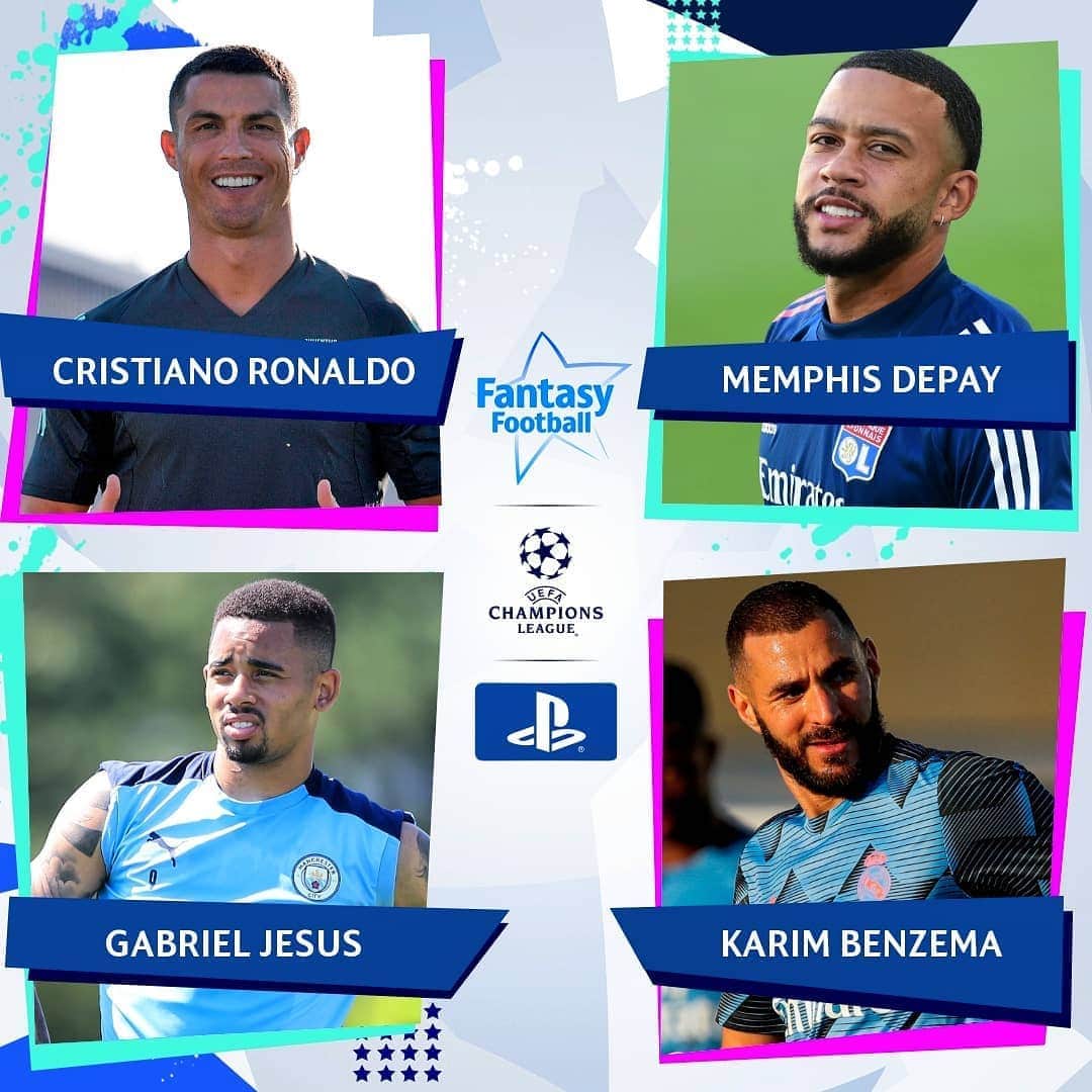 UEFAチャンピオンズリーグさんのインスタグラム写真 - (UEFAチャンピオンズリーグInstagram)「Which of tonight's forwards would you pick for your Fantasy Football team?  #UCLfantasy  @playstation」8月7日 20時16分 - championsleague