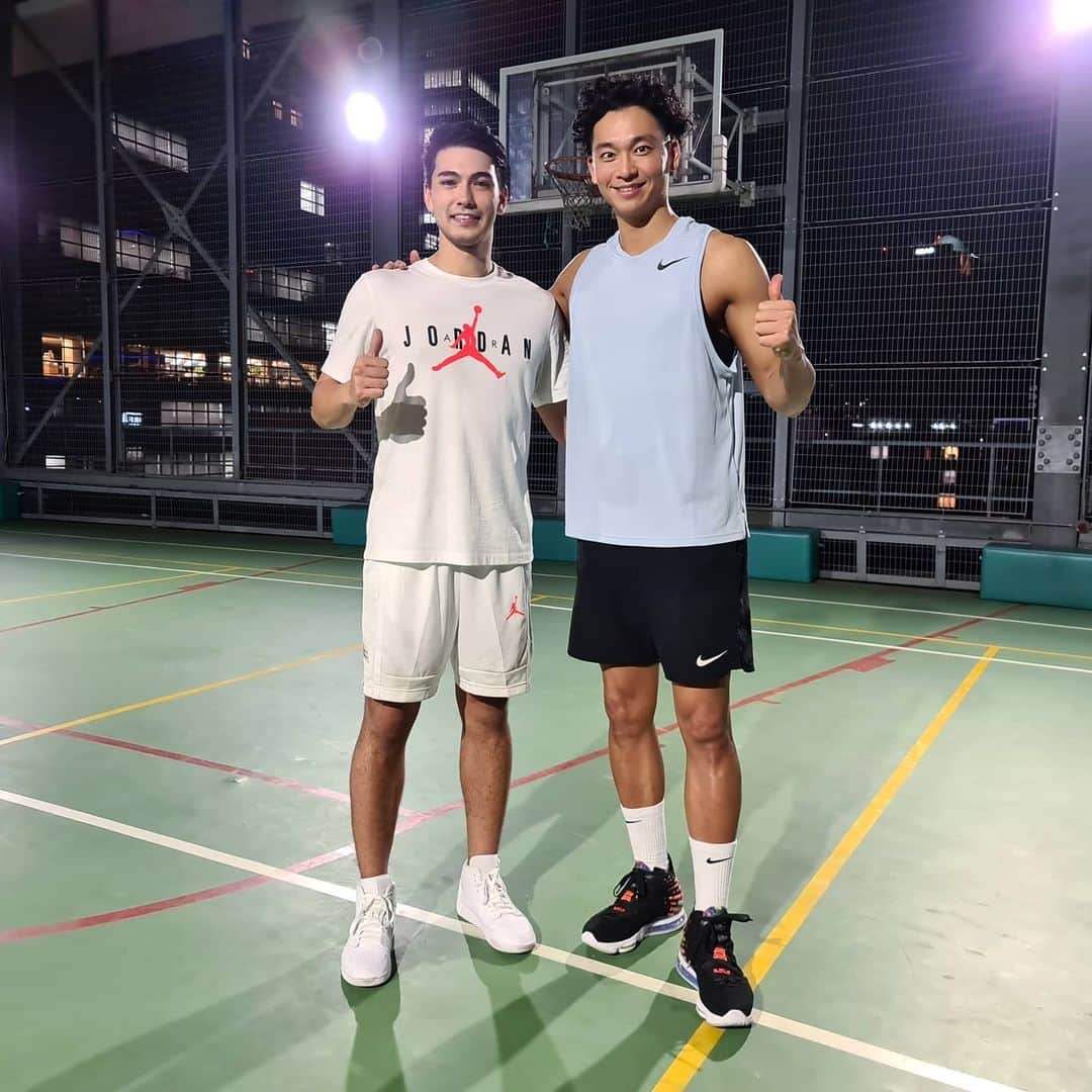 落合知也のインスタグラム：「とある撮影にて🎥出来上がったらまたお知らせしまっす！ Thank you @zeppelin.noah ✌️✌️✌️」