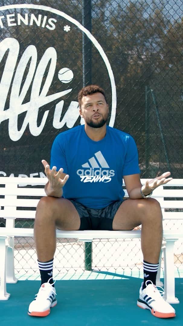 ジョー＝ウィルフリード・ツォンガのインスタグラム：「Very happy and proud to give you more details about my academy @allin_tennis_academy before the opening in a few days 🙏🏽😍 #tsongateam #allinacademy #proud #tennis #project」