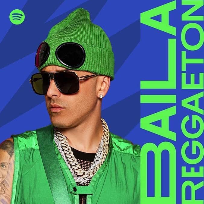ヤンデルのインスタグラム：「#QuienContraMiParte2 en @spotify #BailaReggaeton @maykolsanchez @tonefive @_jenesisalonso_ @lapuravida spoti.fi/BailaReggaeton」