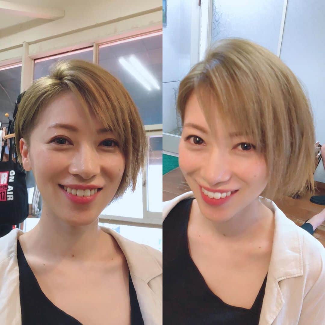 杉本知香さんのインスタグラム写真 - (杉本知香Instagram)「最近のツーブロック女子ブーム（笑） あかりちゃん、右サイドだけ刈り上げ✂️✨ てつみち、今回は紫に😆 根元3センチに赤が残ってたので、いい感じにバイオレットからパープルのグラデーションになった😆 池多くん、人生初パーマで薄毛と絶壁が隠れましたー😆  #中目黒美容室#ツーブロック女子 #小出あかり#書道芸人#芸人報道#サンミュージック #てつみち#にけつッ  #池多ユウキ#浅草漫才協会#漫才協会」8月7日 22時29分 - sugimotoc