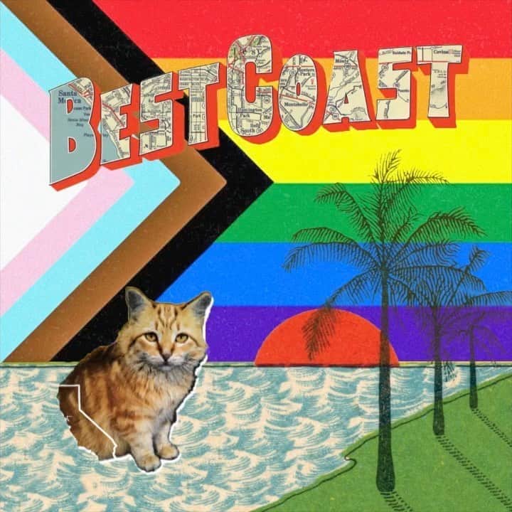 ベスト・コーストのインスタグラム：「You might remember back in June (which feels like 1 million years ago jeez) I posted about my relationship to “Boyfriend” and how happy I was to discover it had become a bit of an LGBTQ+ anthem over the years.    Well, I decided to really put my money where my mouth is and go in and re-record “Boyfriend” to be more inclusive and then donate 100% of the proceeds of the song to the @trevorproject, an organization that focuses on suicide prevention efforts among lesbian, gay, bisexual, transgender, queer, and questioning youth. The core of Best Coast songs have always been about struggling with your identity while trying to keep your head above water, so I deeply care about any organization that focuses on mental health awareness. This new version is available for TODAY ONLY on our @bandcamp page – link in bio. Today is Bandcamp’s waived revenue share day, so all sales will go directly to The Trevor Project.    Drums played by @dylanfujioka, recorded/mixed by @musicfriend, and mastered by @elysianmasters.    Thank you so much to the people who have messaged me or told me their stories about this song in person over the years - you are what inspired the new version and I hope you enjoy it.    love + gratitude,  BC」
