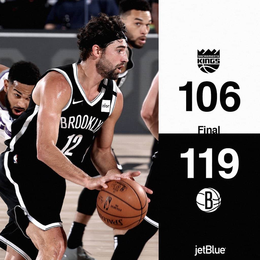 Brooklyn Netsさんのインスタグラム写真 - (Brooklyn NetsInstagram)「HELLO, PLAYOFFS.」8月8日 8時30分 - brooklynnets