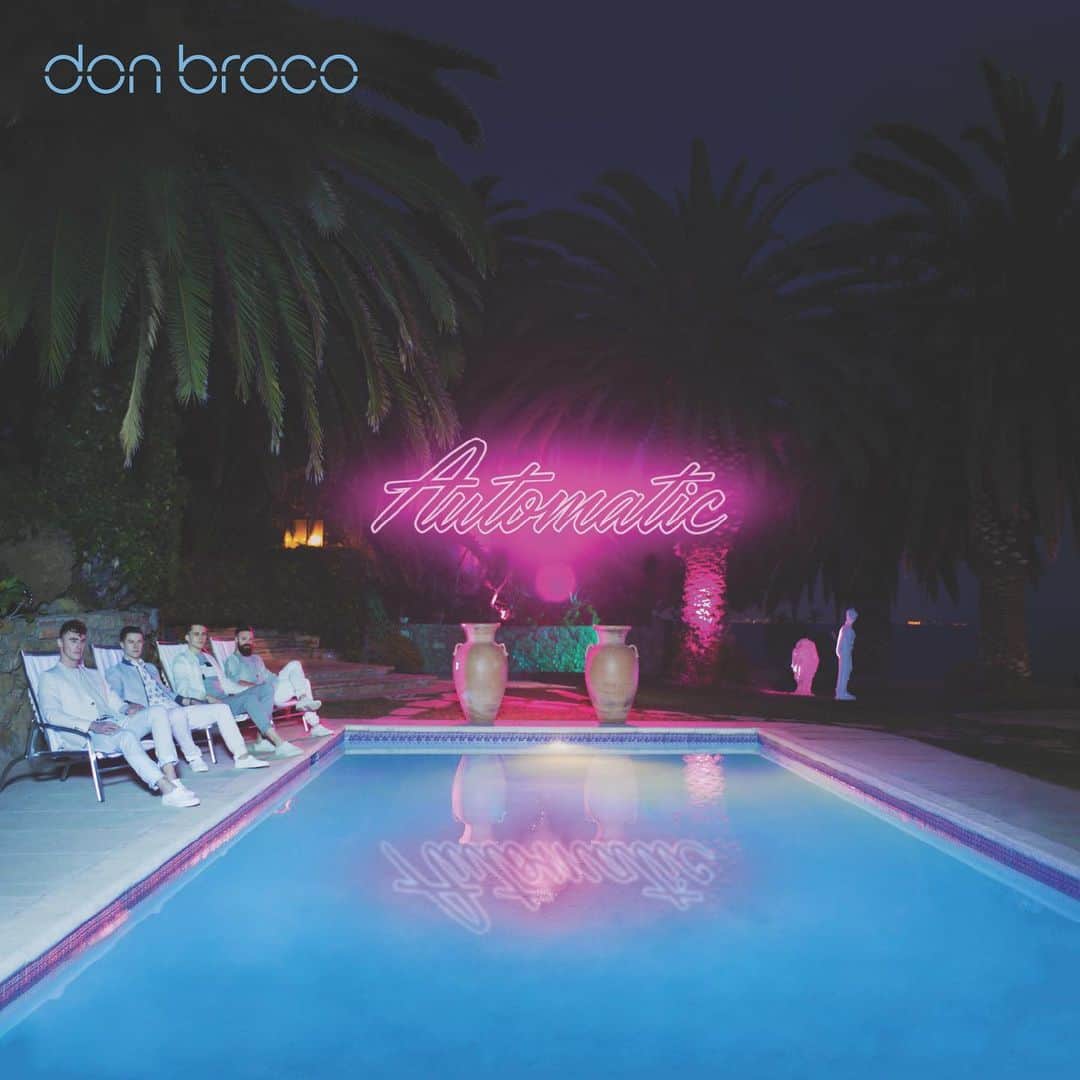 のインスタグラム：「🎉 Happy Birthday Automatic 🎂  To celebrate Automatic’s 5th birthday today, we are launching 2 limited edition tees! 1 brand new album exclusive & 1 reissue, available until midnight BST this Sunday 🌴  www.donbrocomerch.com」