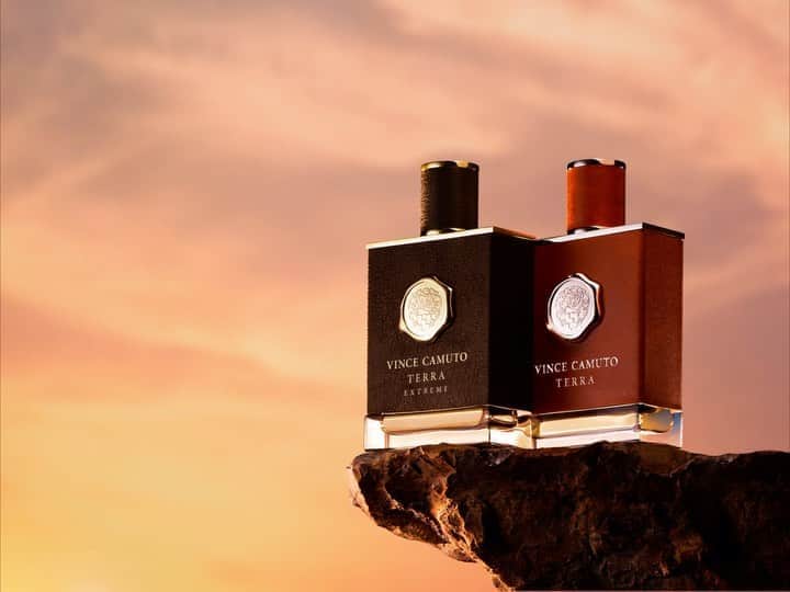 のインスタグラム：「One of your favorites taken to the EXTREME...inspired by the original Terra, Terra Extreme is a long-lasting scent taken to the next level with an addictive brown rum accord. #vincecamutomens #mensfragrance」