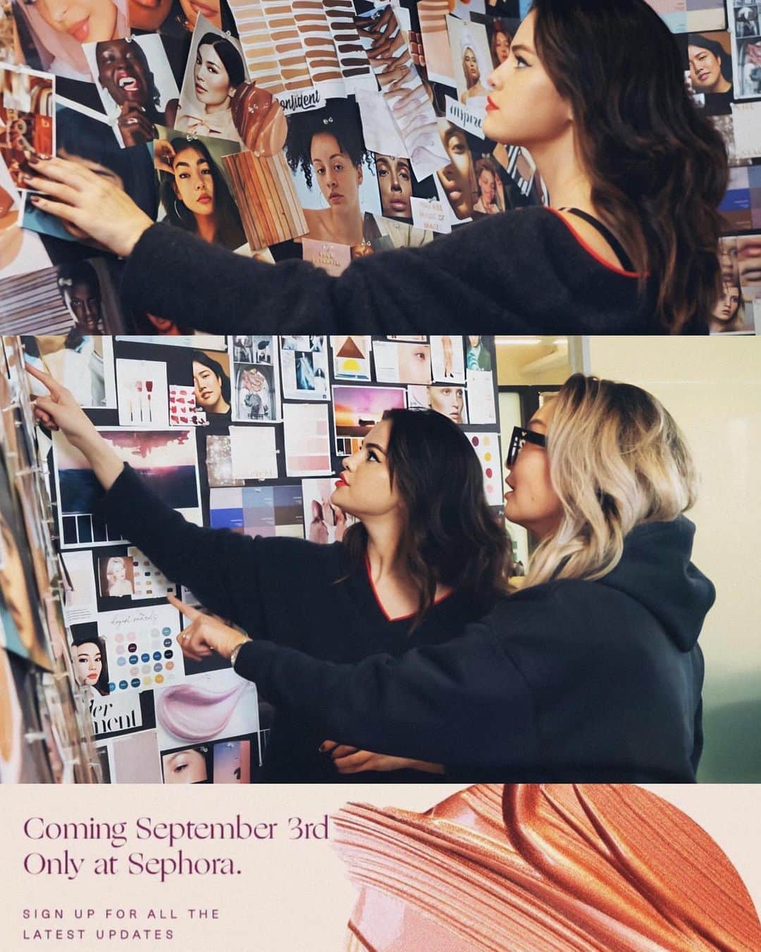 Always With Selenaのインスタグラム：「Selena never lets us down and the release of this makeup will be wonderful, I am so proud of all that she has accomplished.」