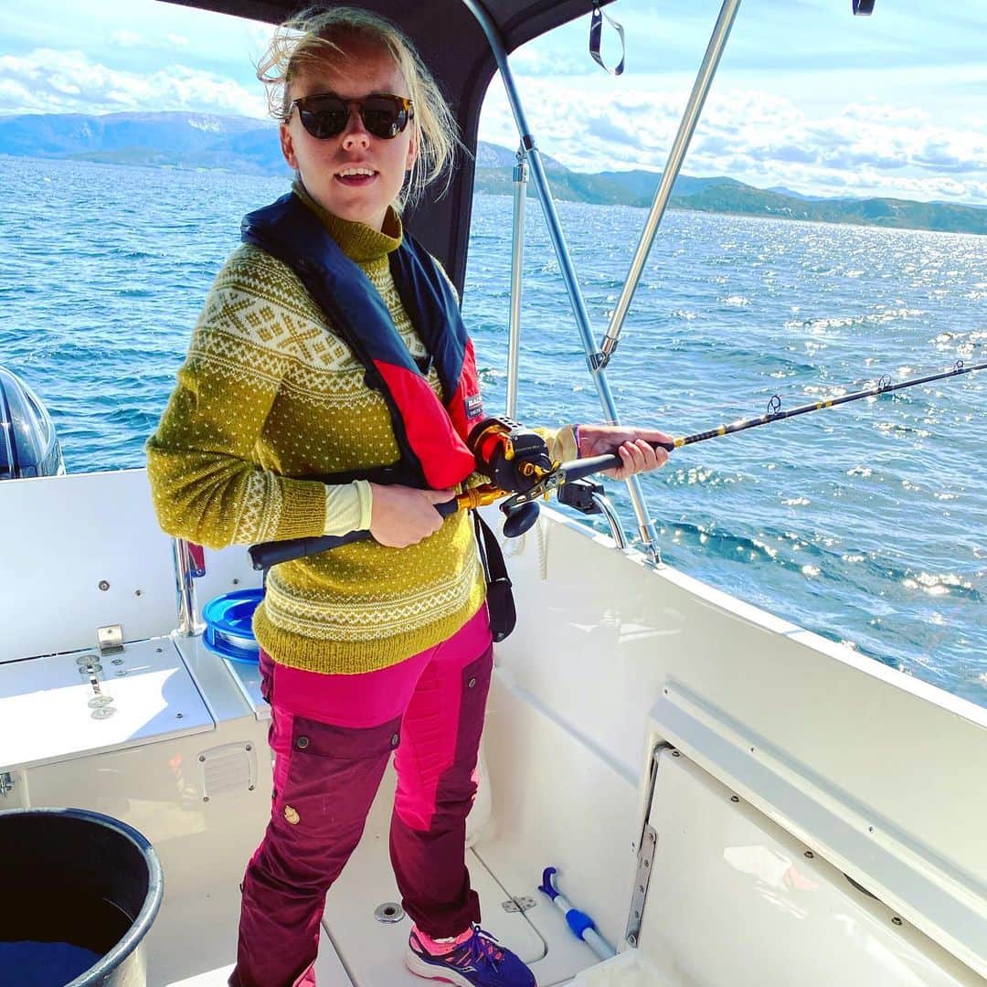 ティーネ・ティング・ヘルセットのインスタグラム：「Some photos from a lovely summer holiday in July 🤩 #bergen #gerianger #hitra #holidayinnorway」