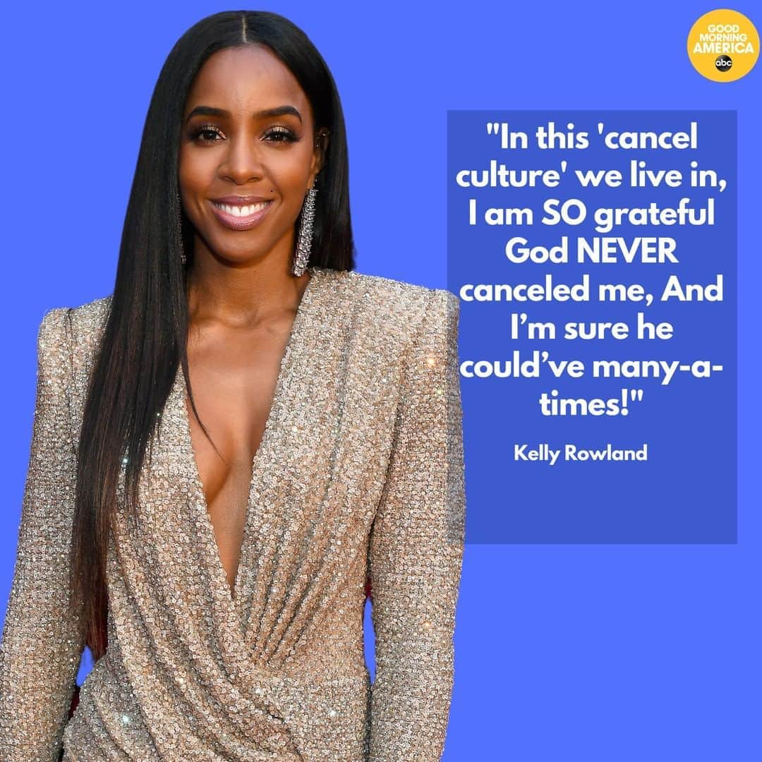 Good Morning Americaさんのインスタグラム写真 - (Good Morning AmericaInstagram)「Kelly Rowland slams cancel culture, tells fans to stop trying to be God. Link in bio for the story.」8月8日 6時25分 - goodmorningamerica