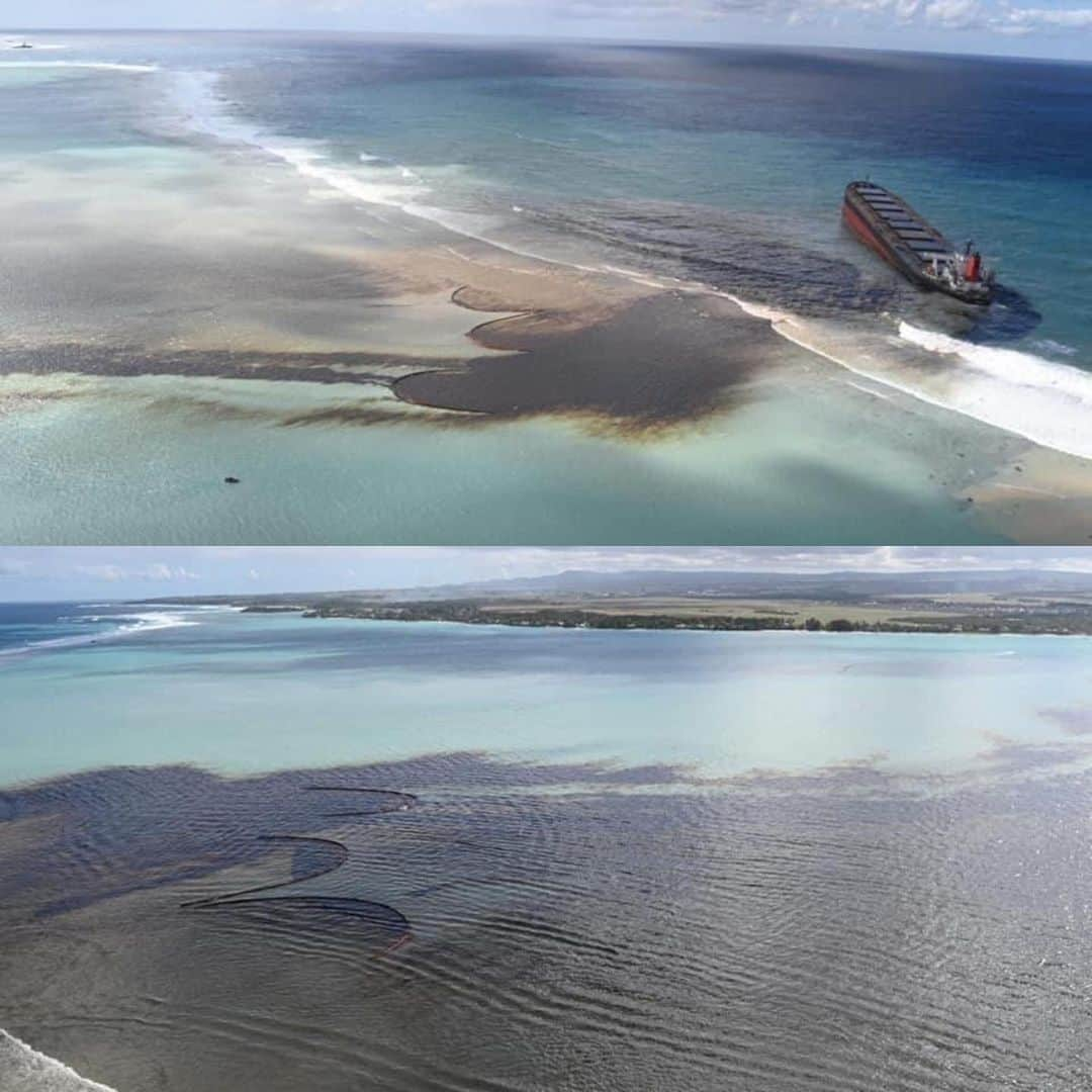 ティモシー・サイクスさんのインスタグラム写真 - (ティモシー・サイクスInstagram)「⚠️PLEASE SHARE THIS BREAKING NEWS WITH YOUR FOLLOWERS TO GET MAURITIUS URGENT HELP⚠️ Repost from @savethereef Late Friday, the Indian Ocean island of Mauritius declared a “state of environmental emergency” after a Japanese-owned ship that ran aground offshore days ago began spilling tons of fuel. Mauritius has said the ship was carrying nearly 4,000 tons of fuel and cracks have appeared in its hull. Prime Minister Pravind Jugnauth earlier in the day said his government was appealing to France for help, saying the spill “represents a danger” for the country of some 1.3 million people that relies heavily on tourism and has been been hit hard by the effects of the coronavirus pandemic. “Our country doesn’t have the skills and expertise to refloat stranded ships, so I have appealed for help from France and President Emmanuel Macron,” he said. Bad weather has made it impossible to act, and “I worry what could happen Sunday when the weather deteriorates.” Tons of diesel and oil are now leaking into the water, environmental group Greenpeace Africa’s climate and energy manager Happy Khambule said in a statement. “Thousands of species around the pristine lagoons of Blue Bay, Pointe d’Esny and Mahebourg are at risk of drowning in a sea of pollution, with dire consequences for Mauritius’ economy, food security and health,” Khambule said. A government environmental outlook released nearly a decade ago said Mauritius had a National Oil Spill Contingency Plan but equipment on hand was “adequate to deal with oil spills of less than 10 metric tonnes.” WE MUST GET MAURITIUS HELP so please send this to French President @emmanuelmacron and share this tragic news with your followers and encourage them to share it too and also tag people, celebrities, influencers and news media — let’s all work together to make this go viral so we can get more news coverage and International aid RIGHT NOW! Images by @gregrouxel @hugoclementk @greenpeace #mauritius #oilspill #karmagawa #savethereef」8月8日 8時17分 - timothysykes