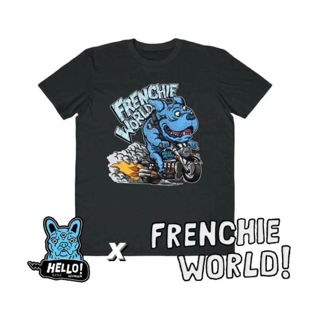 French Bulldogさんのインスタグラム写真 - (French BulldogInstagram)「HELLO HUMAN X FRENCHIE WORLD EXCLUSIVE COLLECTION ☠️🏍🐶⛓ .... Designed by @hellohumanshop, Singapore’s 🇸🇬 #1. This collection is a special union of our  shared love for Streetwear and Bullies🖖🐾. . . . . . #frenchbulldog #frenchies #thefrenchielove #frenchielovers #法國鬥牛犬 #法鬥犬 #法國老虎狗 #法斗 #法鬥 #フレンチブルドッグ #프렌치불독 #buhi #instafrenchbulldogs #frenchbulldog #frenchiecrew #frenchieworld #frenchielife #frenchie #frenchieofinstagram #frenchbulldogs」8月8日 19時20分 - frenchie.world