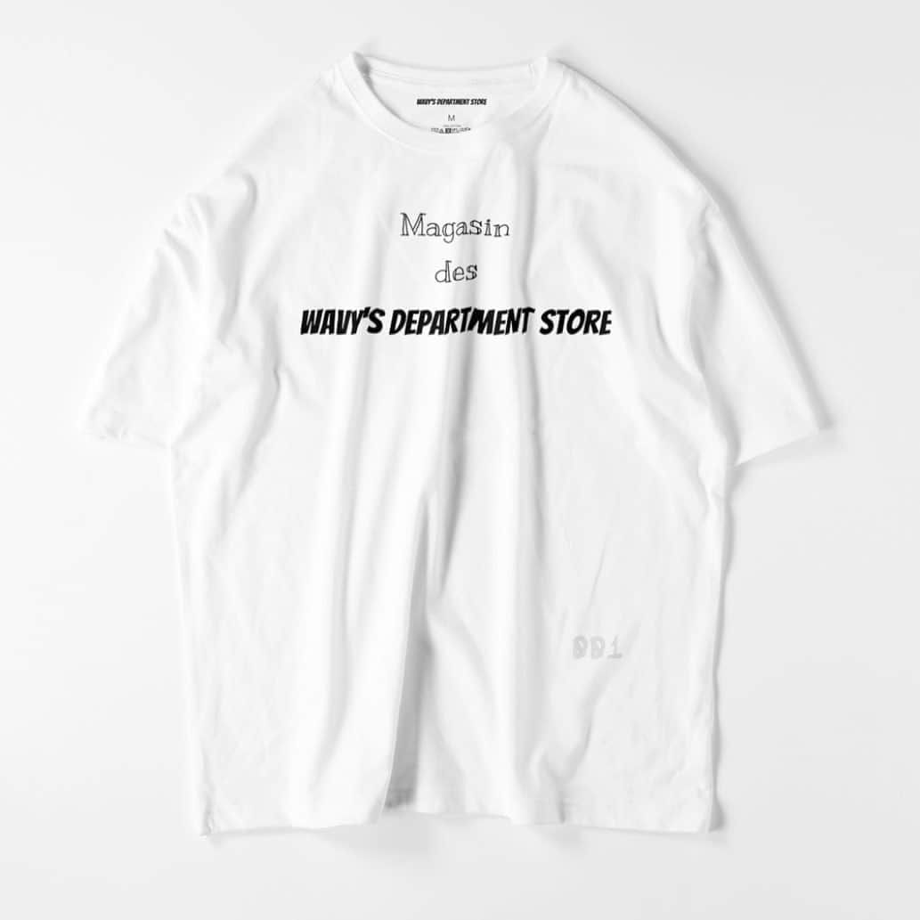 小谷昌太郎のインスタグラム：「Magasin des Wavy's department store limited item Billy cox T 001」