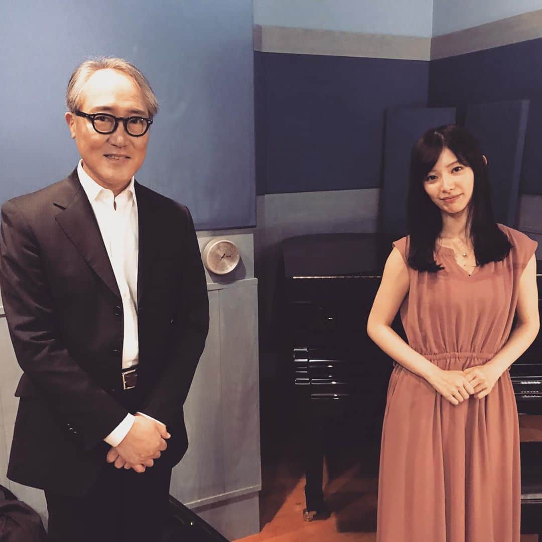 佐野史郎のインスタグラム：「五藤利弘監督 「おかあさんの被爆ピアノ」 リモート舞台挨拶を終えて 武藤十夢(AKB48)さんと #おかあさんの被爆ピアノ#武藤十夢#AKB48#佐野史郎」