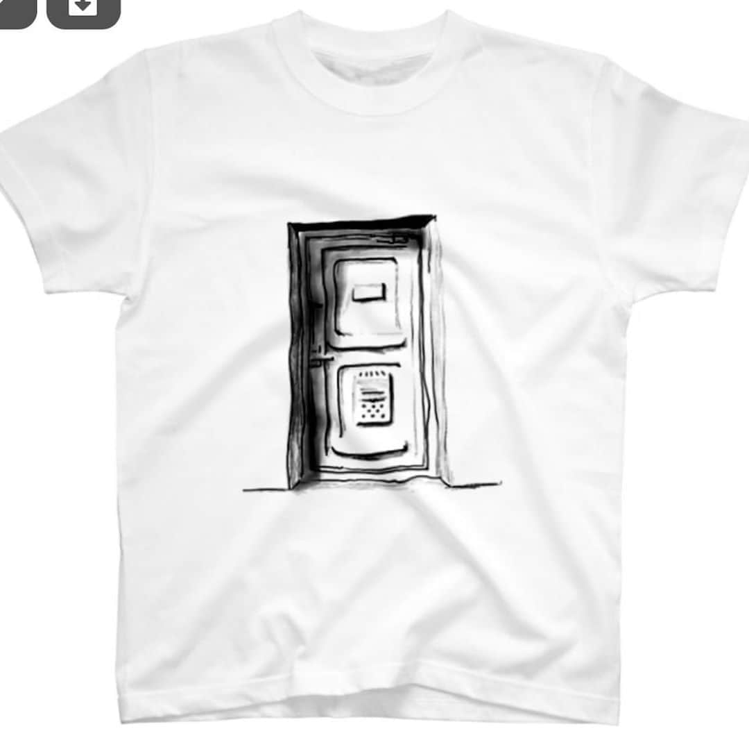 浅野忠信のインスタグラム：「ドアTシャツパート3!  https://suzuri.jp/Tad」