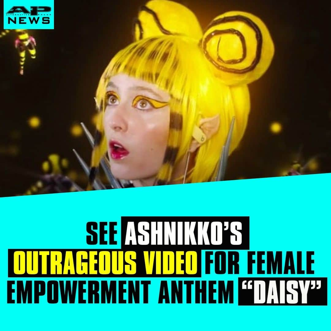 Alternative Pressさんのインスタグラム写真 - (Alternative PressInstagram)「WATCH: See @ashnikko tackle female empowerment in her outrageous new video for “Daisy”⁠ LINK IN BIO⁠ .⁠ .⁠ .⁠ #ashnikko #daisy #ashnikkodaisy #ashnikkodaisyvideo #femaleempowerment #femaleempowermentvideo #alternativepress #altpress」8月8日 11時30分 - altpress