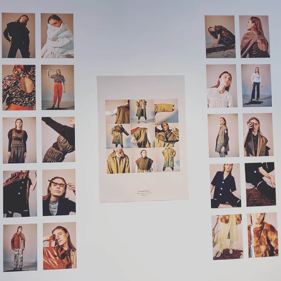 夏焼雅さんのインスタグラム写真 - (夏焼雅Instagram)「@maisonspecial_women  exhibition 𓄃 2020AW 𓂃⃝᷉  I want to challenge various fashions 𓏗𓏗！！」8月8日 12時09分 - miyaaa0825
