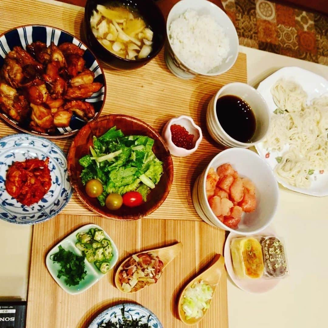 永田裕志さんのインスタグラム写真 - (永田裕志Instagram)「ここ最近後楽園ホールでの試合後はいつも真っ直ぐ帰宅しております。 昨夜の晩飯は最高でした。 沢山トレーニングして、沢山試合して、沢山飯を食べて充実した日常です。 #永田裕志  #自宅飯  #新日本プロレス」8月8日 12時24分 - yuji_nagata