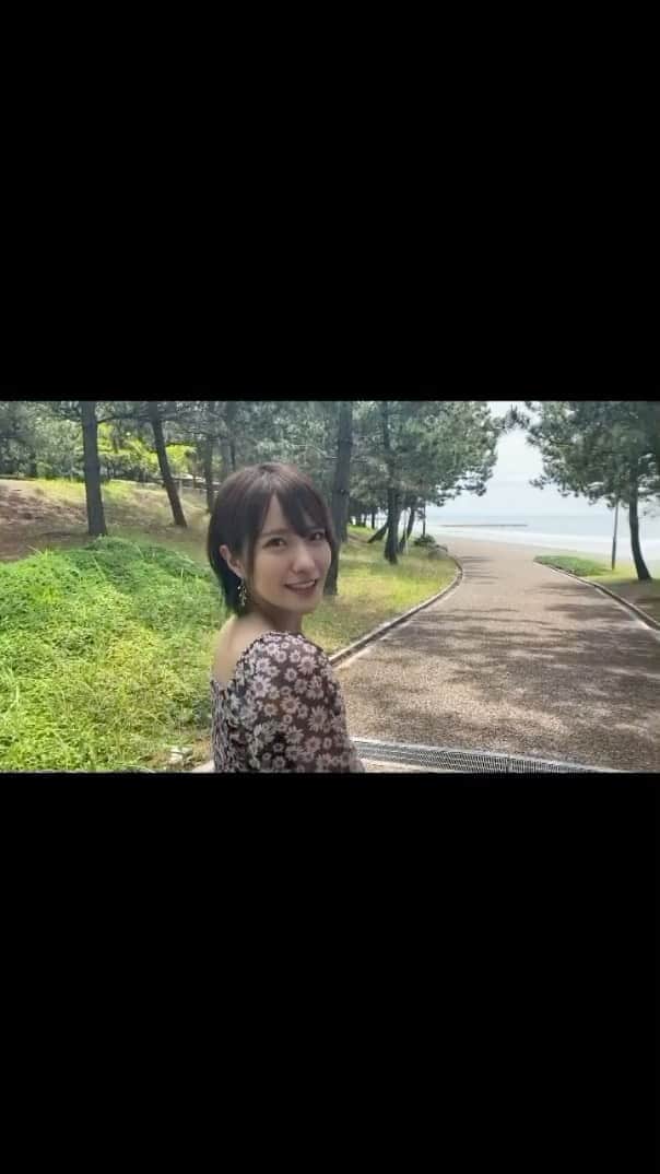 のインスタグラム：「ひとりじめ、、？🤭﻿ ﻿ ﻿ ﻿ 冠ライブの時に #タイムマシンなんていらない で流したMV風の動画です🎬﻿ ﻿ 15秒しか載せられないから何個かに分けて、載せます〜！﻿ ﻿ ﻿ ﻿ #リール #NMB48 #大阪 #りんくうアウトレット #りんくうビーチ #MV #彼女感 #彼氏目線 #デート ﻿」