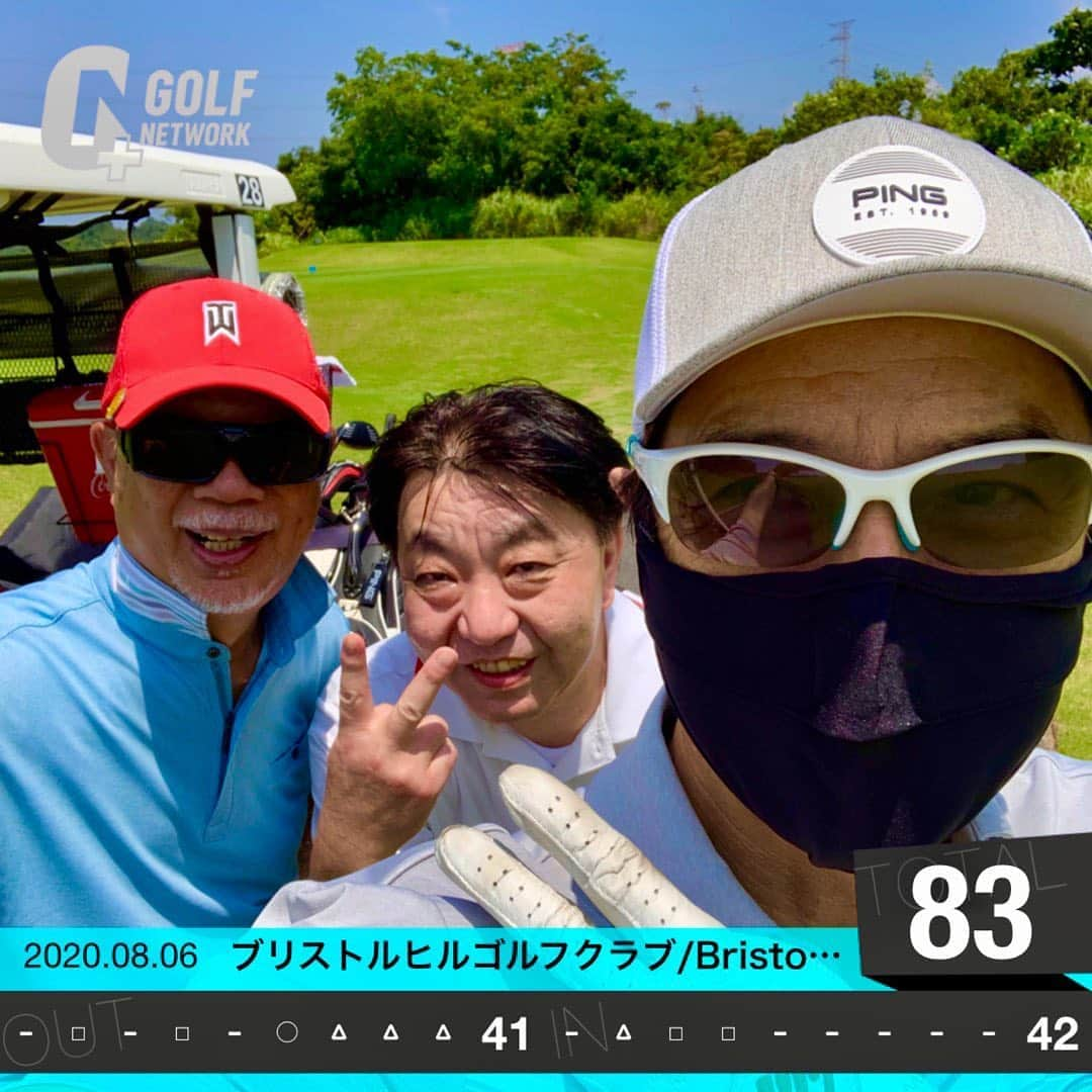 黒田アーサーさんのインスタグラム写真 - (黒田アーサーInstagram)「最近はボウリング🎳ばかりでゴルフ⛳️が疎かになってました😅7月に磯子カントリー、2日前にはブリストルヒルで久しぶりのゴルフを楽しみました‼️😍やっぱりゴルフは楽しいですねー😊💕難コースのブリストルヒルには東京ポートボウルの半井清プロと花きゃべつの東海林清さんのダブル清さん（笑）とラウンド😉👍思ってた程暑くなくて良かったです😉👏でもかなり練習不足ですね😂 #磯子カントリークラブ  #ブリストルヒルゴルフクラブ  #ping  #pinggolfwear #ピンゴルフジャパン  #iomicsunglas #forsalinkgolfglove  #bandel  #ゴルフ #golf #골프」8月8日 15時18分 - kuroda_arthur