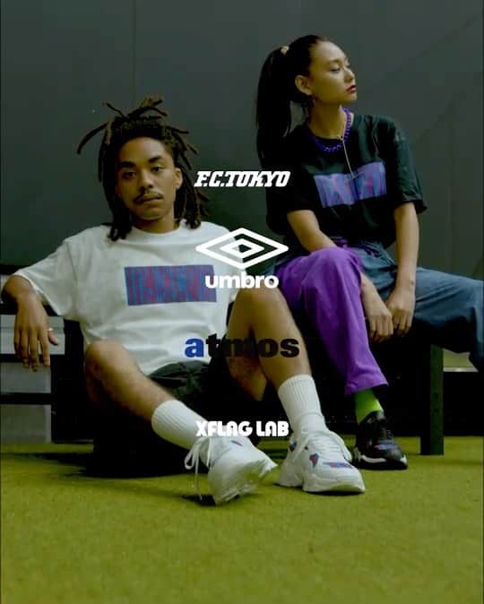 杉村友規のインスタグラム：「atmos × XFLAG LAB × umbro x  F.C.TOKYO」